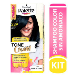 PALETTE TONE CREAM KIT 339 NEGRO AZUL TINTES