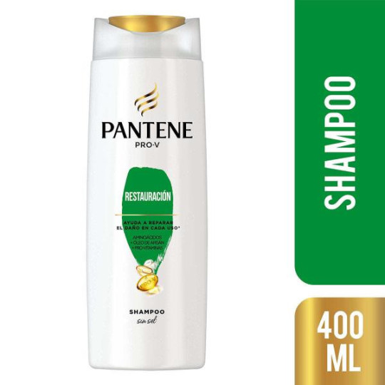 CHA.PANTENE RESTAURACION 400 ML CHAMPUS