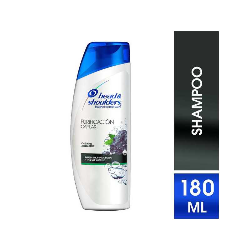 CHA. HEAD-SHOUL. PUR.CAP.CARBON A.180 ML 