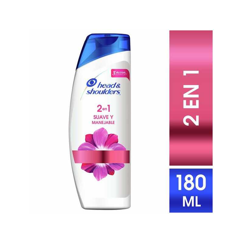 CHA.HEAD-SHOULDERS 2 1 SUAVE MAN.180 ML 