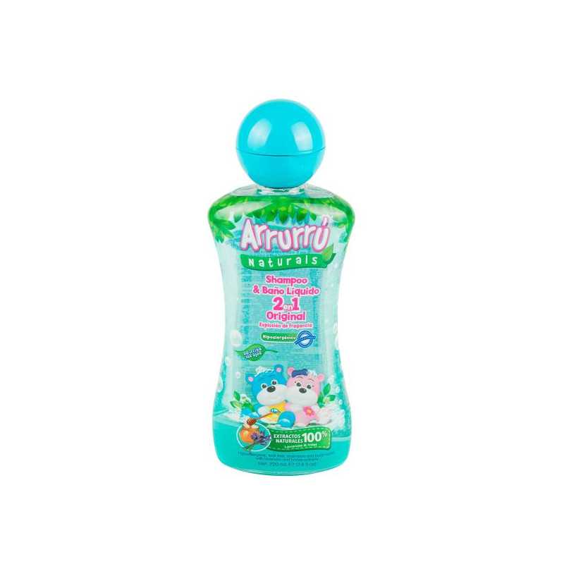 CHA.ARRURRU Y BANO 2EN1 220 ML CHAMPUS 