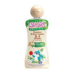 CHA.Y BANO ARRURRU NAT.2EN1 AVENA 220 ML CHAMPUS 