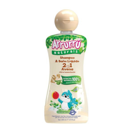 CHA.Y BANO ARRURRU NAT.2EN1 AVENA 220 ML CHAMPUS CHA.Y BANO ARRURRU NAT.2EN1 AVENA 220 ML CHAMPUS