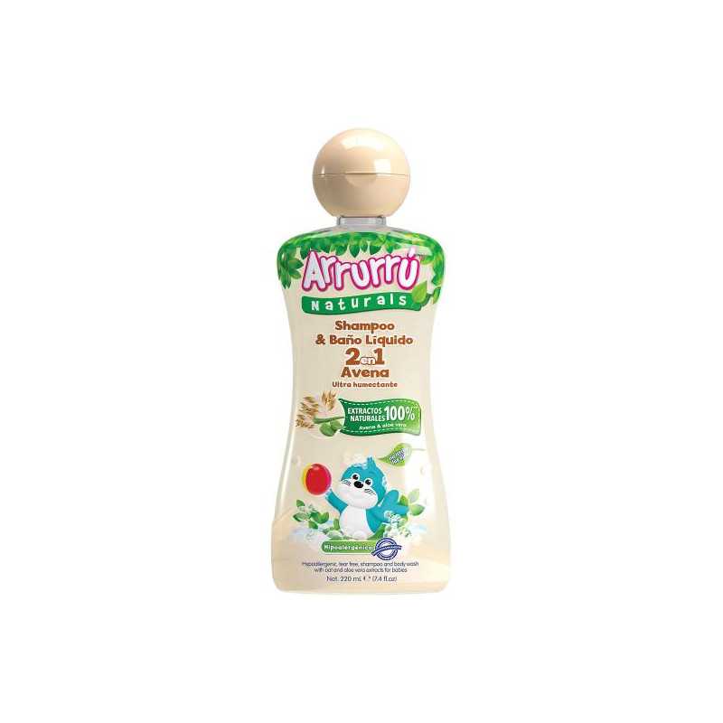 CHA.Y BANO ARRURRU NAT.2EN1 AVENA 220 ML CHAMPUS CHA.Y BANO ARRURRU NAT.2EN1 AVENA 220 ML CHAMPUS