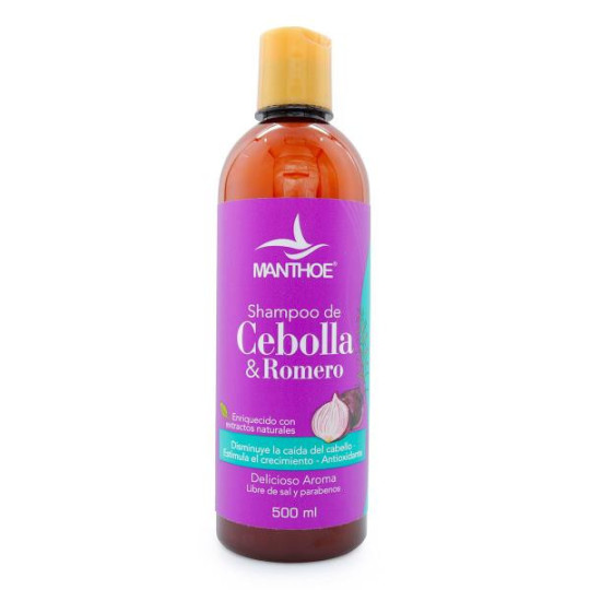 CHA.MANTHOE CEBOLLA Y ROMERO 500 ML CHAMPU 