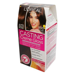 CASTING 5.00 CREME GLOSS CASTANO CLARO TINTES 