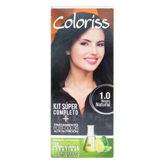 COLORIS KIT 10 NEGRO NATURAL TINTES COLORIS KIT 10 NEGRO NATURAL TINTES