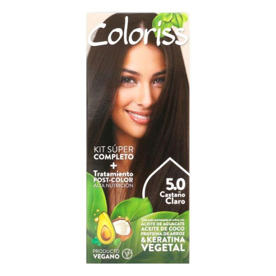 COLORIS KIT 50 CASTANO CLARO TINTES