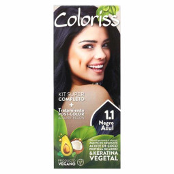 COLORIS KIT 11 NEGRO AZUL TINTES