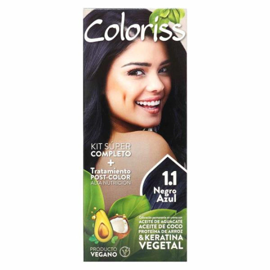 COLORIS KIT 11 NEGRO AZUL TINTES COLORIS KIT 11 NEGRO AZUL TINTES