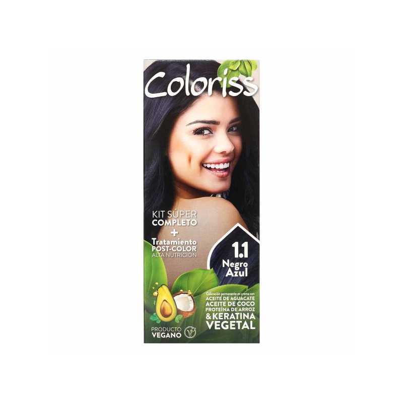 COLORIS KIT 11 NEGRO AZUL TINTES COLORIS KIT 11 NEGRO AZUL TINTES