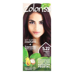 COLORIS KIT 522 CASTANO CLARO VIO.INT. TINTES