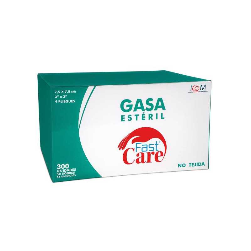 GASA NO TEJ.FAST CARE 7.5X7.5 6 UDS 5OSB (PUMCV)