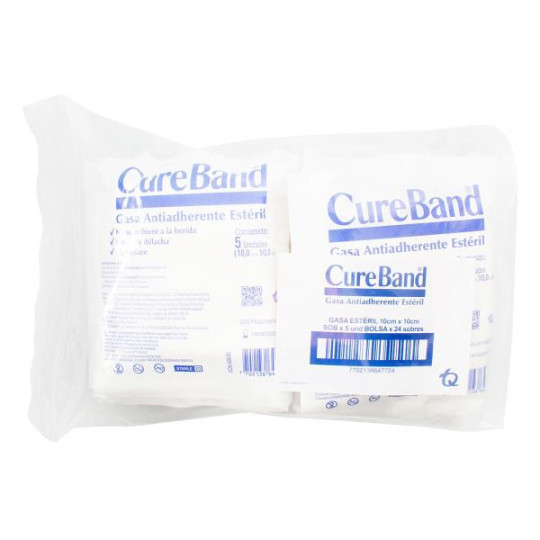 GASA CURE BAND PREM.ES.10X10 SOB.5X24UDS GASAS