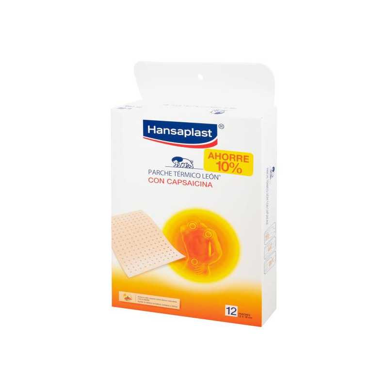 PARCHE TERMICO LEON 12 UDS AH.10% PARCHES