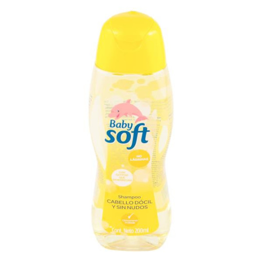 CHA.BABY SOFT CABELLO DOCIL 200 ML CHAMPUS 