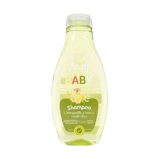 CHA.MUSS BABY MANZANILLA Y SEDA 400 ML CHAMPUS CHA.MUSS BABY MANZANILLA Y SEDA 400 ML CHAMPUS