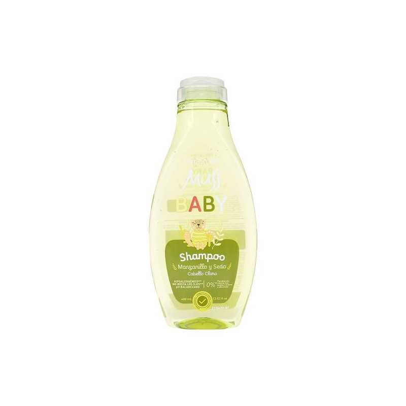 CHA.MUSS BABY MANZANILLA Y SEDA 400 ML CHAMPUS CHA.MUSS BABY MANZANILLA Y SEDA 400 ML CHAMPUS