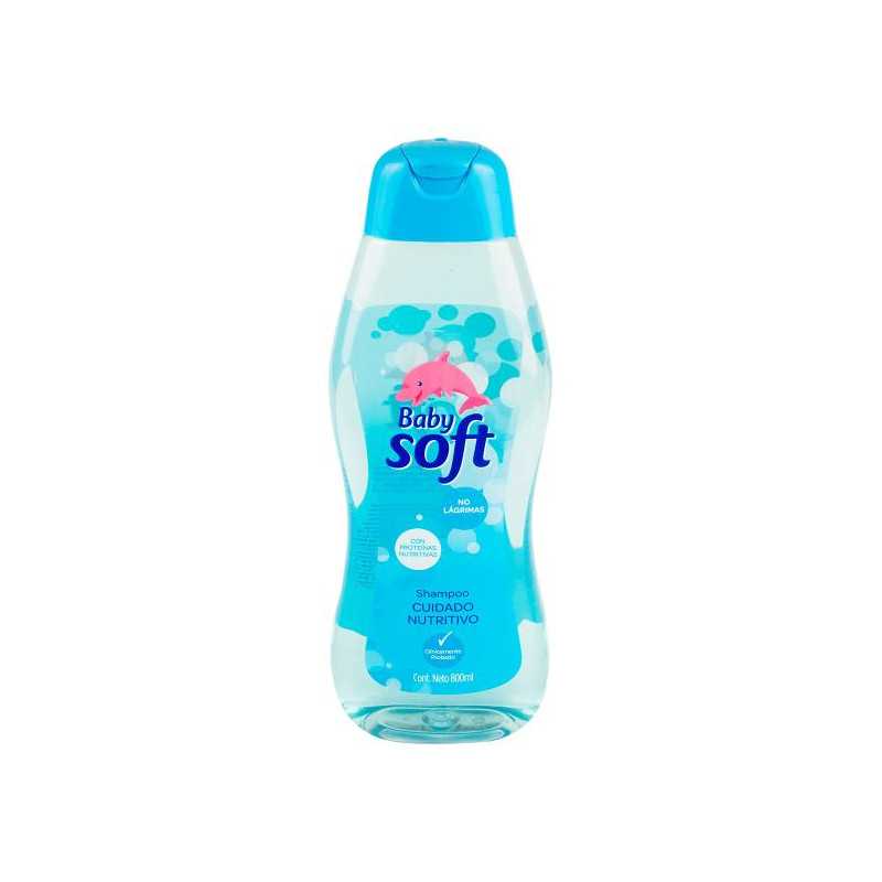 CHA.BABY SOFT CUIDADO NUTRITIVO 800 ML CHAMPUS