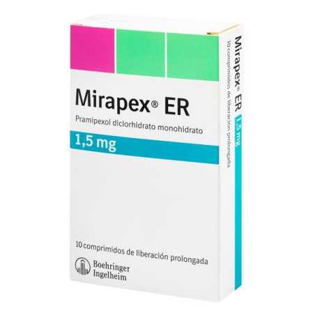 MIRAPEX ER 1.5 MGS X 10 TBS (PRAMIPEPSOL)