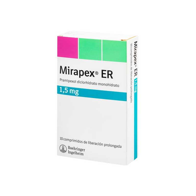 MIRAPEX ER 1.5 MGS X 10 TBS (PRAMIPEPSOL)