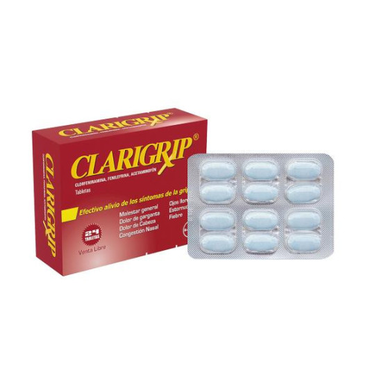 CLARIGRIP 24 TABLETAS LORATADINA
