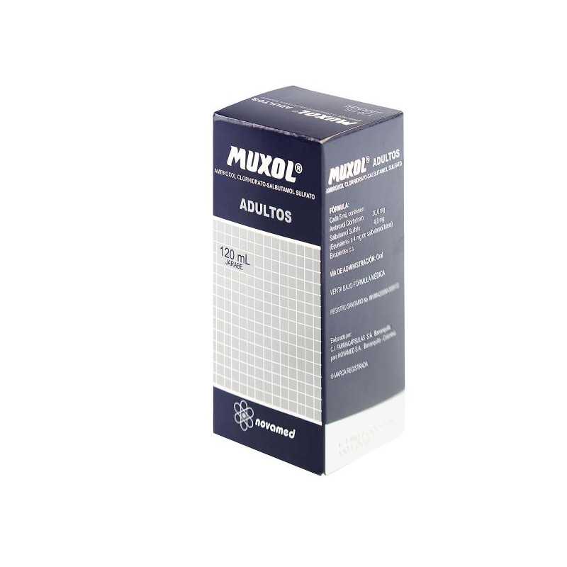 MUXOL ADULTOS JARABE 120 ML AMBROXOL