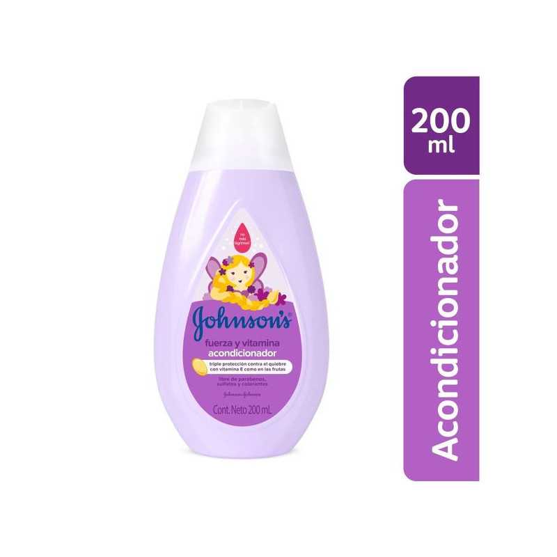 ACOND.JJ BABY FUERZA Y VITAMINA E 200 ML ACONDICIONADORES 
