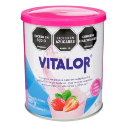 VITALOR VITAMINAS FRESA 400 GR (PUMCV) (MULTIVITAMINICO)