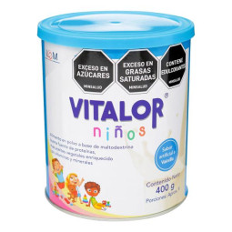 VITALOR NINOS VITAMINAS VAINILLA 400 GR (PUMCV) (MULTIVITAMINIC