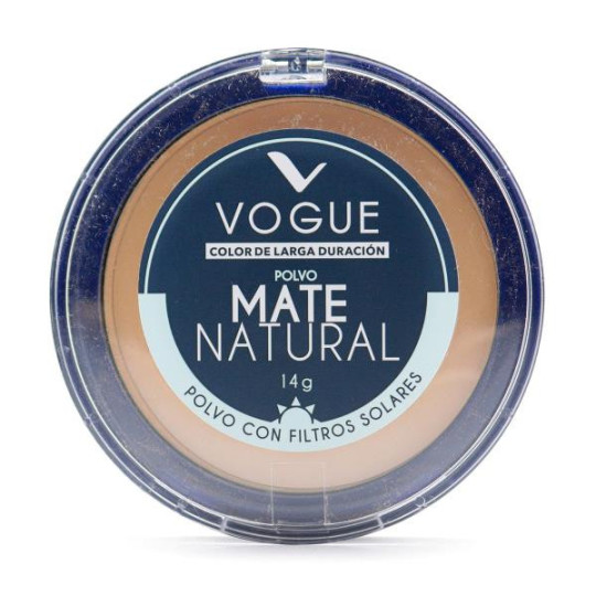 POLVO COMPACTO VOGUE DURAZNO 14 G