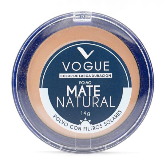 POLVO COMPACTO VOGUE NATURAL POLVOS COMPACTOS