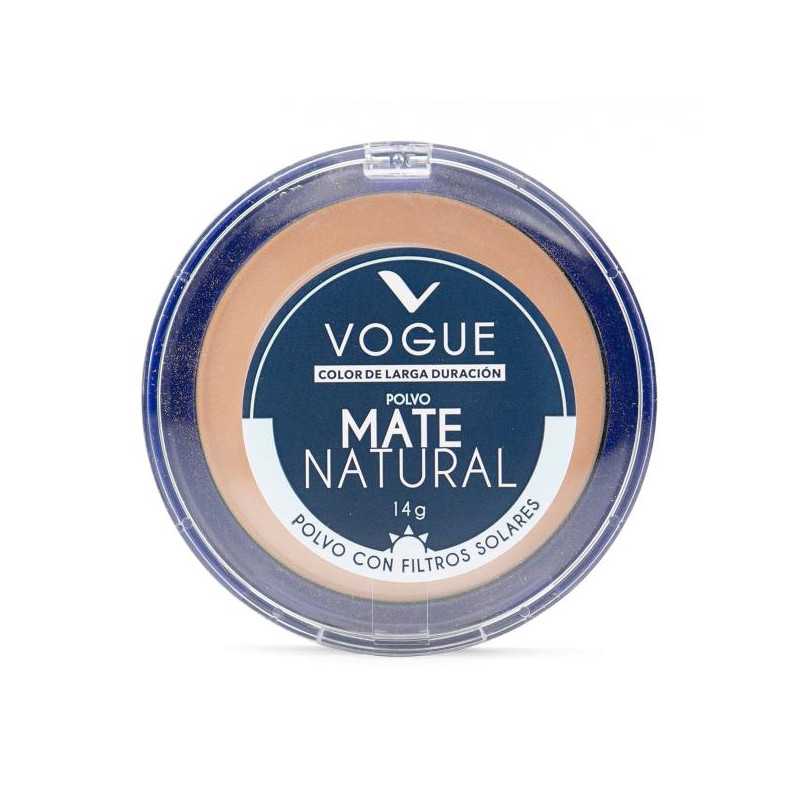 POLVO COMPACTO VOGUE NATURAL POLVOS COMPACTOS