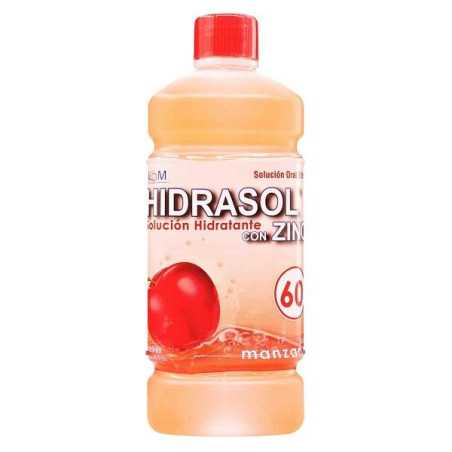 HIDRASOL 60 ZINC MANZ.500ML SU.ORAL ICOM