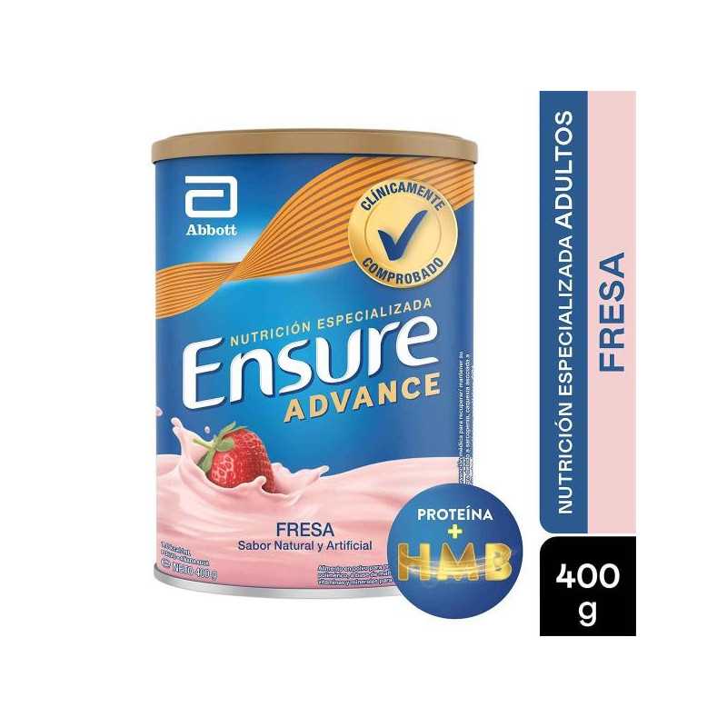 ENSURE ADVANCE FRESA 400 GRAMOS ENSURE ADVANCE FRESA 400 GRAMOS