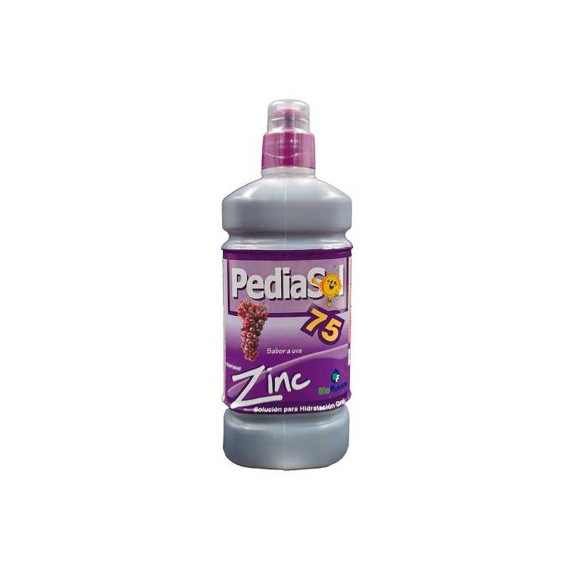 PEDIASOL ZINC 75 UVA 500 ML SODIO-POTACIO-CALCIO-MAGNESIO. PEDIASOL ZINC 75 UVA 500 ML SODIO-POTACIO-CALCIO-MAGNESIO.