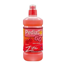 PEDIASOL ZINC 60 CEREZA 500 ML SODIO-POTACIO-CALCIO-MAGNESIO. 