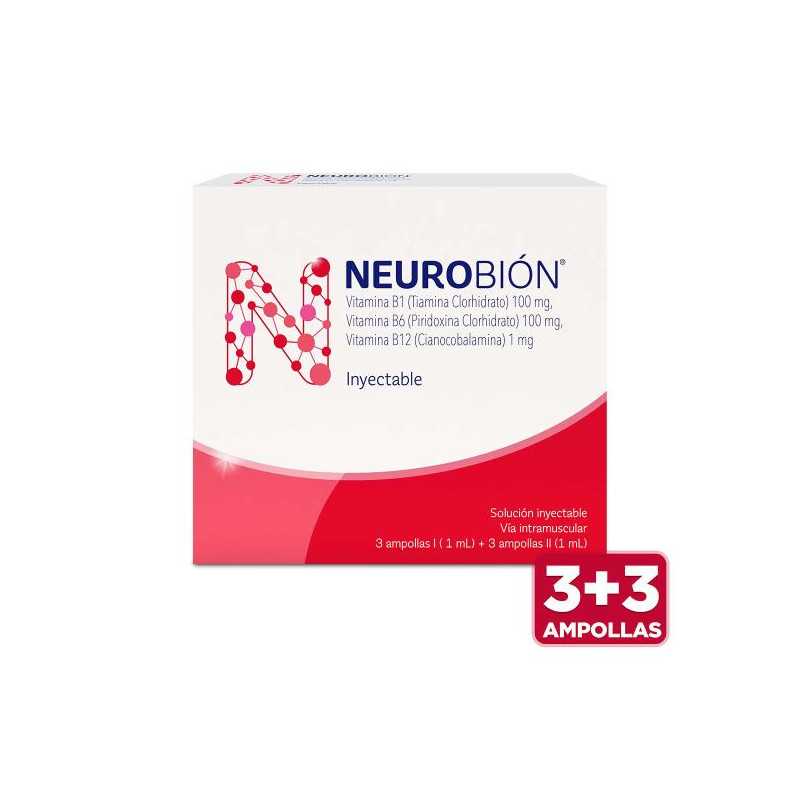 NEUROBION 3 AMPOLLAS VITAMINA B1