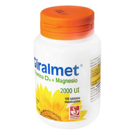 GIRALMET VITAMINA D 2000 UI 100 TBS(PB) VITAMINA D