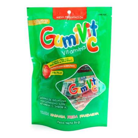 GOMAS GUMIVIT C BOLSA 12 SBS MINPACK VITAMINA C