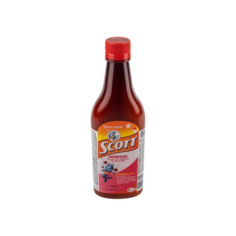 EMULSION SCOTT CEREZA 360 ML VITAMINA A Y D