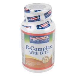 B-COMPLEX WITH B-12 90 CAPSULAS IVA VITAMINA B