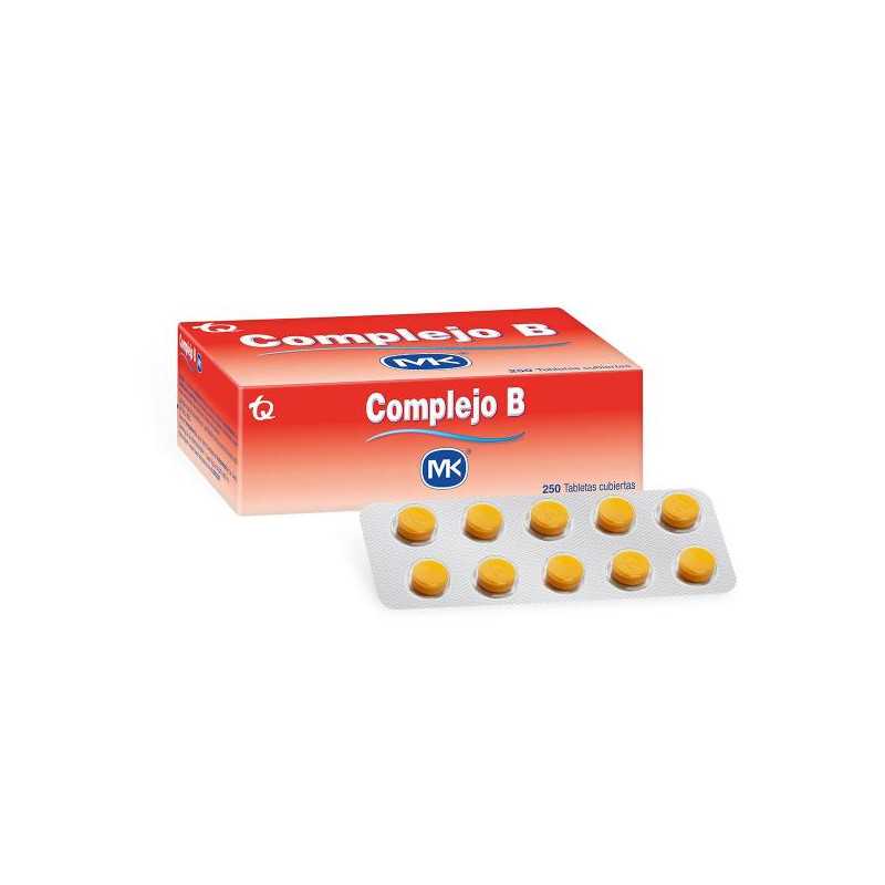 COMPLEJO B 250 TABLETAS MK VITAMINA B COMPLEJO B 250 TABLETAS MK VITAMINA B