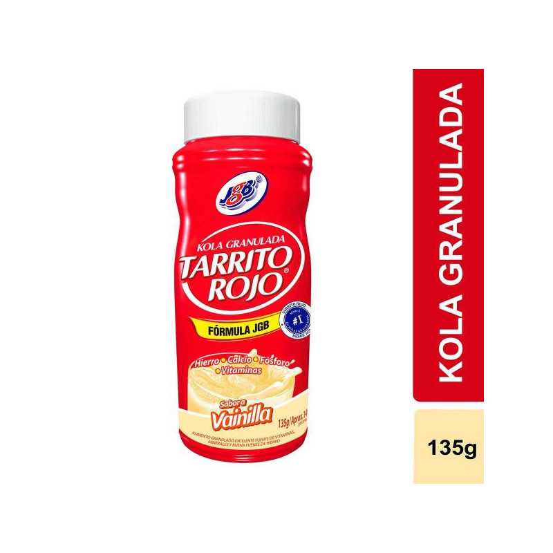 KOLA GRANULADA JGB VAINILLA 135 GR VITAMINAS Y MINERALES KOLA GRANULADA JGB VAINILLA 135 GR VITAMINAS Y MINERALES