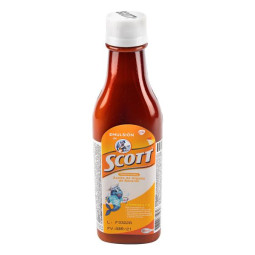 EMULSION SCOTT CTE 180 ML VITAMINA A Y D