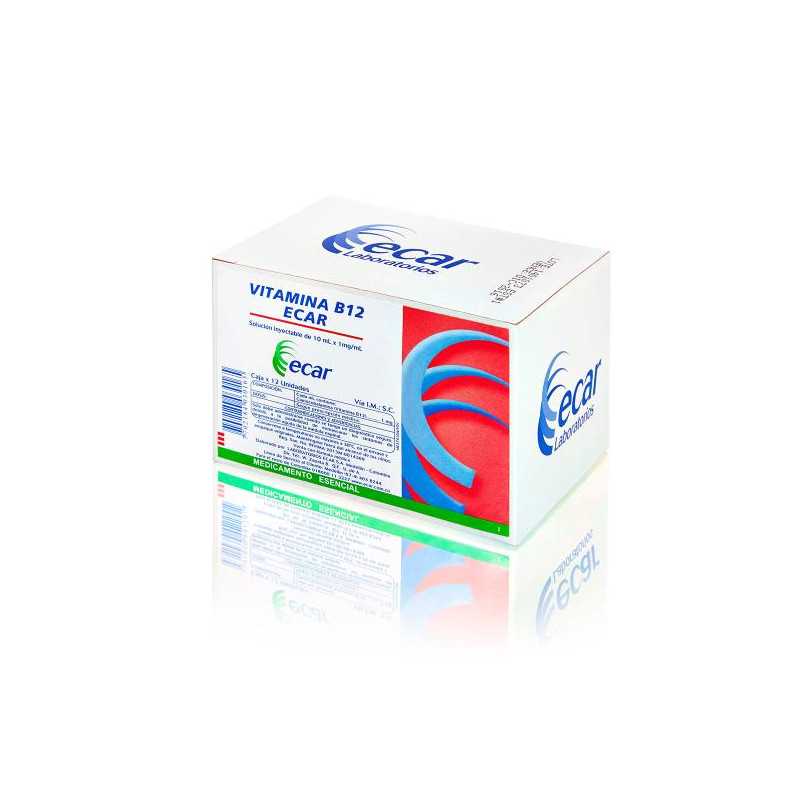 VITAMINA B12 10 ML AMPOLLA EC CIANOBALAMINA VITAMINA B12 10 ML AMPOLLA EC CIANOBALAMINA