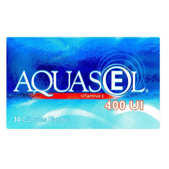 AQUASOL E 400 MG 30 PERLAS VITAMINA E AQUASOL E 400 MG 30 PERLAS VITAMINA E