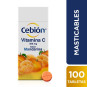 CEBION MASTICABLE MANDARINA 100 TABLETAS VITAMINA C CEBION MASTICABLE MANDARINA 100 TABLETAS VITAMINA C