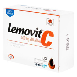 LEMOVIT C 500 MG 30 CAP.BLANDA GELATIN. VITAMINA C