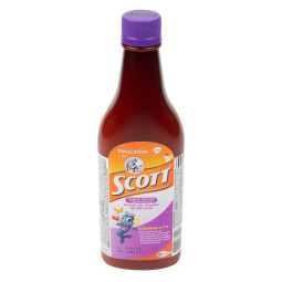 EMULSION SCOTT TROPICAL 360 ML VITAMINA A Y D